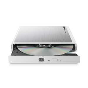 エレコム　ELECOM DVDドライブ 外付け 再生・編集・書き込みソフト一式 PowerDVD＋PowerDirector＋Power2Go M-DISC対応 USBバスパワー＋外部電源ポート ホワイト LDR-PMM8U2VWH