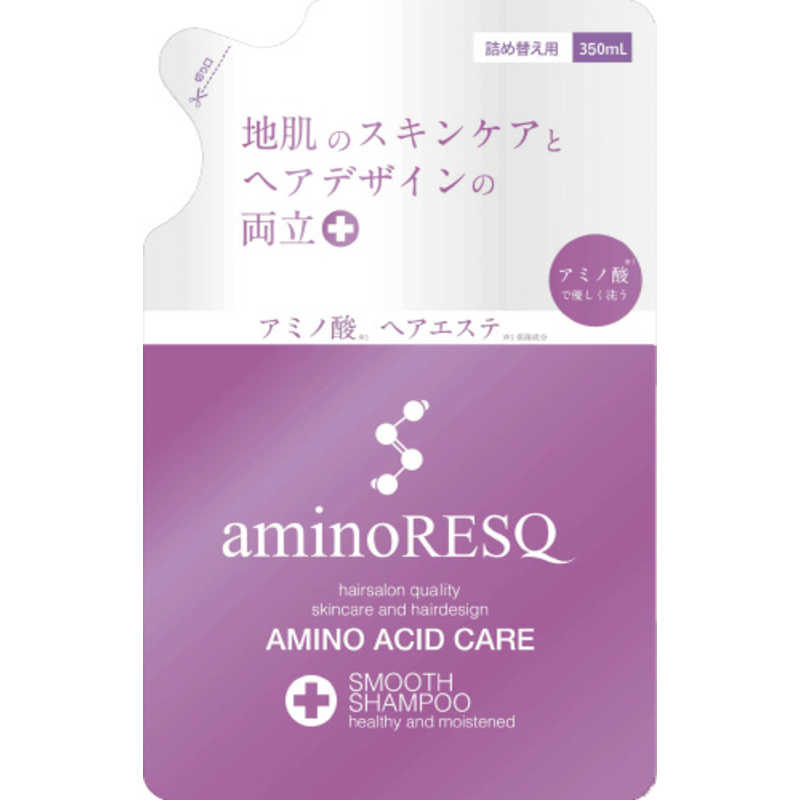 アクアノア アクアノア aminoRESQ(アミノレスキュー)スムースシャンプー つめかえ用え (350ml)  