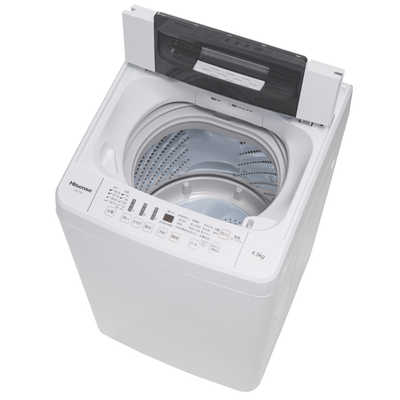 ハイセンス 全自動洗濯機 ホワイト HW-T45C の通販 - カテゴリ：洗濯機