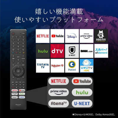Hisense 液晶テレビ 50A65G 50V型 4Kチューナー内蔵 ハイセンス 液晶テレビ [ 50V型 / 4Kチューナー内蔵 ] 50A65G の