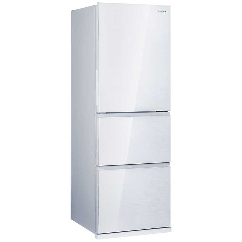 ハイセンス ハイセンス 冷蔵庫 3ドア 右開き 358L HR-G3601W ガラスホワイト HR-G3601W ガラスホワイト
