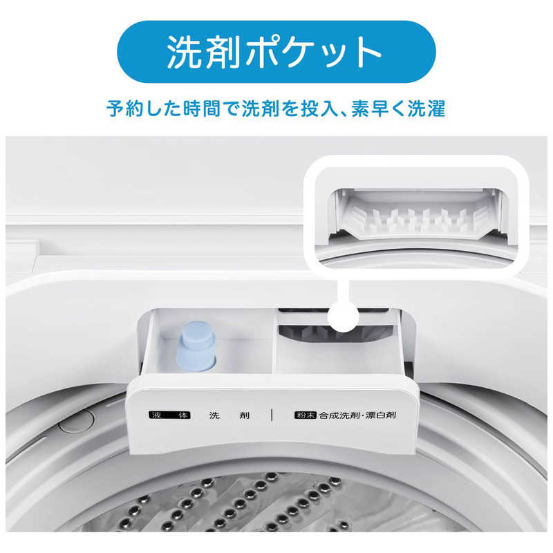 ハイセンス ハイセンス 全自動洗濯機 洗濯4.5kg HW-T45F ホワイト HW-T45F ホワイト