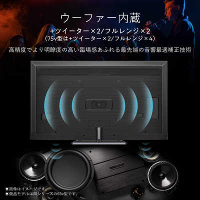 ハイセンス 液晶テレビ [ 65V型 / 4Kチューナー内蔵 ] 65U8FG の通販