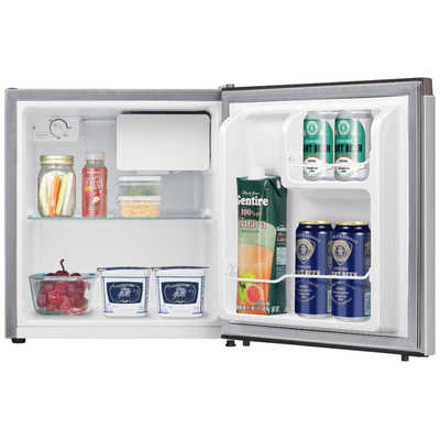 ハイセンス 冷蔵庫 1ドア 右開き 45L HR-A45S シルバー の通販