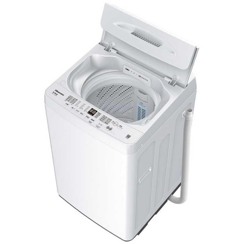 ハイセンス ハイセンス 全自動洗濯機 洗濯6.0kg HW-T60H ホワイト HW-T60H ホワイト