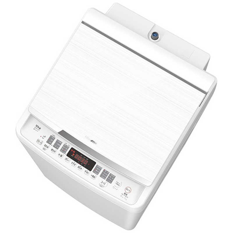 ハイセンス ハイセンス 全自動洗濯機 洗濯10.0kg Wi-Fi機能 ホワイト HW-DG1001 HW-DG1001