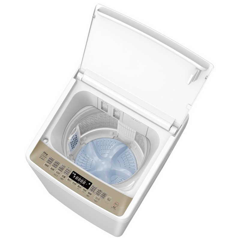 ハイセンス ハイセンス 全自動洗濯機 洗濯10.0kg 洗剤自動投入 Wi-Fi機能 ホワイト/シャンパンゴールド HW-DG100XH HW-DG100XH