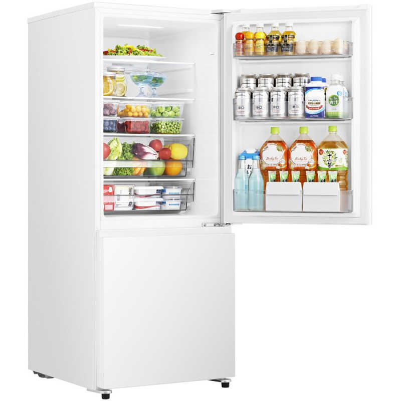 ハイセンス ハイセンス 冷蔵庫 2ドア 幅55cm 257L 右開き ホワイト HR-G260HW HR-G260HW