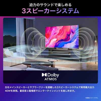 ハイセンス Mini LED液晶テレビ U8Nシリーズ [ 65V型 / 4K