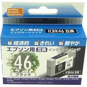 PPC 互換プリンターインク ブラック PP-EIC46BK