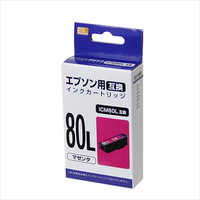 PPC ［エプソンICC80L 互換インク シアン］ PPEIC80LC の通販