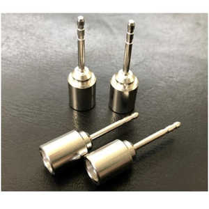 ZONOTONE LUG-5.5シリーズ対応･交換用プラグ ロジウムメッキ･ヴィンテージプラグ LUGV-SRh(先端のみ･4本組) 