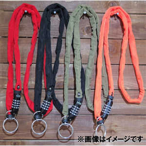 KUHAKU ダブルループチェーンロック 「 」 kuhaku 蜜柑 ミカン ダブルループ140(4mmx140cm/ブラック) 030377 MIKAN140 KUHAKU ダブルループチェーンロック 「 」 kuhaku 蜜柑 ミカン ダブルループ140(4mmx140cm/ブラック) 030377 MIKAN140