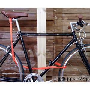 KUHAKU ダブルループチェーンロック 「 」 kuhaku 蜜柑 ミカン ダブルループ140(4mmx140cm/オレンジ) 030380 MIKAN140 KUHAKU ダブルループチェーンロック 「 」 kuhaku 蜜柑 ミカン ダブルループ140(4mmx140cm/オレンジ) 030380 MIKAN140