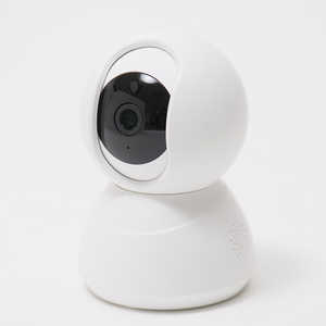 エコデバイス E-Code HOME 見守りカメラ ペットカメラ ベビーモニター 室内用 Wi-Fi接続 EIPC117E