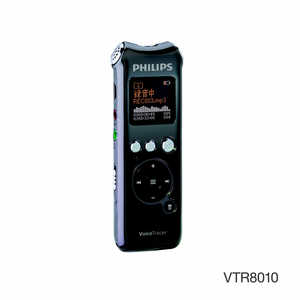 フィリップス　PHILIPS ICレコーダー ブラック [16GB /ワイドFM対応] VTR8010