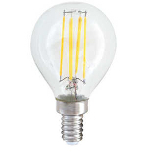 大河商事 LED電球 E12 フィラメント 電球色(2700K) ［E12 /一般電球形 /電球色 /1個］ aircornoled-e12a