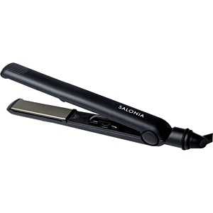 サロニア ストレートヘアアイロン 24mm/120℃～230℃ [交流(コード)式] ブラック SL-004