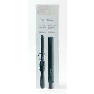 サロニア SALONIA HAPPY HAIR BOX BLACK（004S＆008AB 19mm） SAL18001S