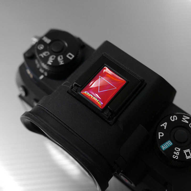 GARIZ GARIZ ホットシューカバー ソフトボタン(シール式レリーズボタン)セット XA-SP2/red レッド XA-SP2/red レッド