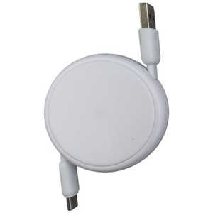 FSC �������P�[�u��A-C 1m �mUSB-A �� USB-C�n �z���C�g FS-MKAC100-WH