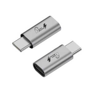 FSC Type-C��Type-C �f�[�^�u���b�J�[ �V���o�[ FS-DBCC01-SV