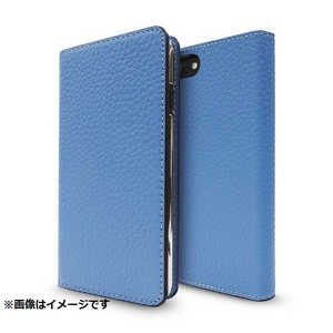 LORNAPASSONI iPhone 8用 Leather Folio Case ブルー CP-AP-PHE-77303