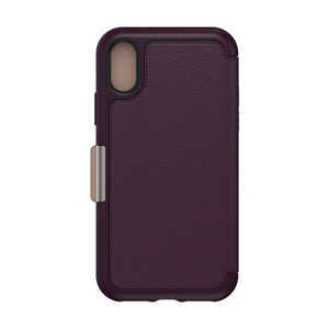 CASEPLAY iPhone XS SYMMETRY LEATHER 77-60696 ROYAL BLUSH