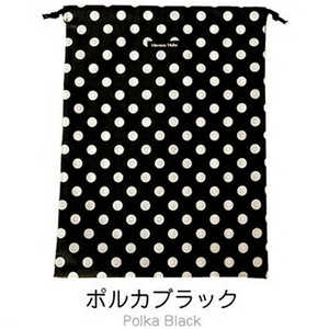 HALKARINS Hanna Hula ハンナフラ CDS-L 消臭巾着L ポルカブラック HALKARINS Hanna Hula ハンナフラ CDS-L 消臭巾着L ポルカブラック