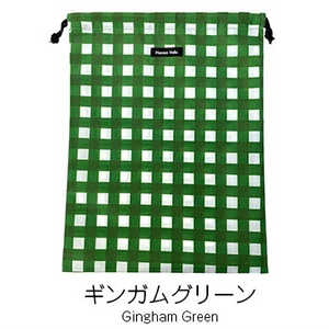 HALKARINS Hanna Hula ハンナフラ CDS-L 消臭巾着L ギンガムグリーン HALKARINS Hanna Hula ハンナフラ CDS-L 消臭巾着L ギンガムグリーン
