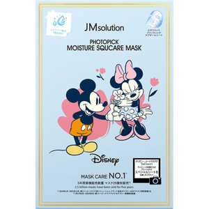 JMSOLUTION PHOTOPICK フォトピック MOISTURE SQUCARE MASK ディズニー シートマスク 保湿ケア (5枚入)