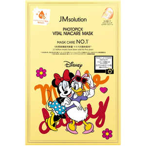 JMSOLUTION PHOTOPICK フォトピック VITAL NIACARE MASK ディズニー シートマスク キメ肌ケア (5枚入) 