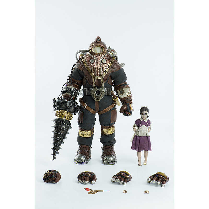 Threea 塗装済み可動フィギュア 1 6 Bioshock2 バイオショック2 Subject Deltalittle Sister 実験体 Threea 塗装済み可動フィギュア 1 6 Bioshock2 バイオショック2 Subject Deltalittle Sister 実験体