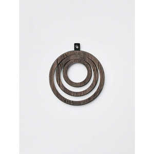 ササキ工芸 Rings pot coaster 鍋敷き darkgray RINGSCOAS ササキ工芸 Rings pot coaster 鍋敷き darkgray RINGSCOAS