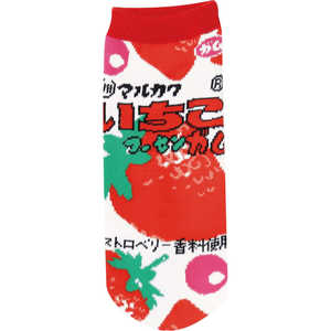 ジェイズプランニング お菓子柄 ソックス いちごフーセンガム ジェイズプランニング お菓子柄 ソックス いちごフーセンガム