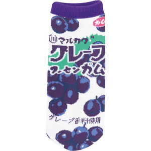 ジェイズプランニング お菓子柄 ソックス グレープフーセンガム 