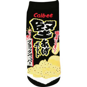 ジェイズプランニング お菓子柄 ソックス 堅あげポテト ブラックペッパー ジェイズプランニング お菓子柄 ソックス 堅あげポテト ブラックペッパー