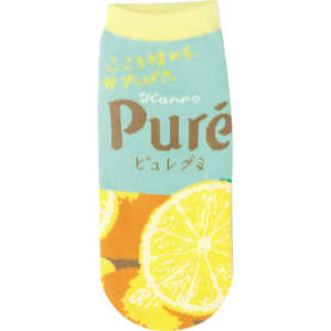 ジェイズプランニング お菓子柄 ソックス ピュレグミ レモン味 ジェイズプランニング お菓子柄 ソックス ピュレグミ レモン味