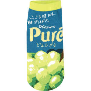 ジェイズプランニング お菓子柄 ソックス ピュレグミ マスカット味 ジェイズプランニング お菓子柄 ソックス ピュレグミ マスカット味