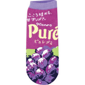 ジェイズプランニング お菓子柄 ソックス ピュレグミ グレープ味 ジェイズプランニング お菓子柄 ソックス ピュレグミ グレープ味