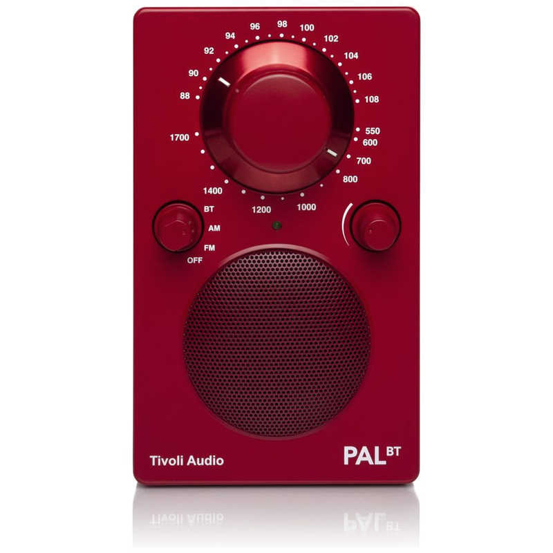 TIVOLIAUDIO TIVOLIAUDIO Bluetoothスピーカー PAL BT Generation2 Glossy Red  PALBT29497JP PALBT29497JP