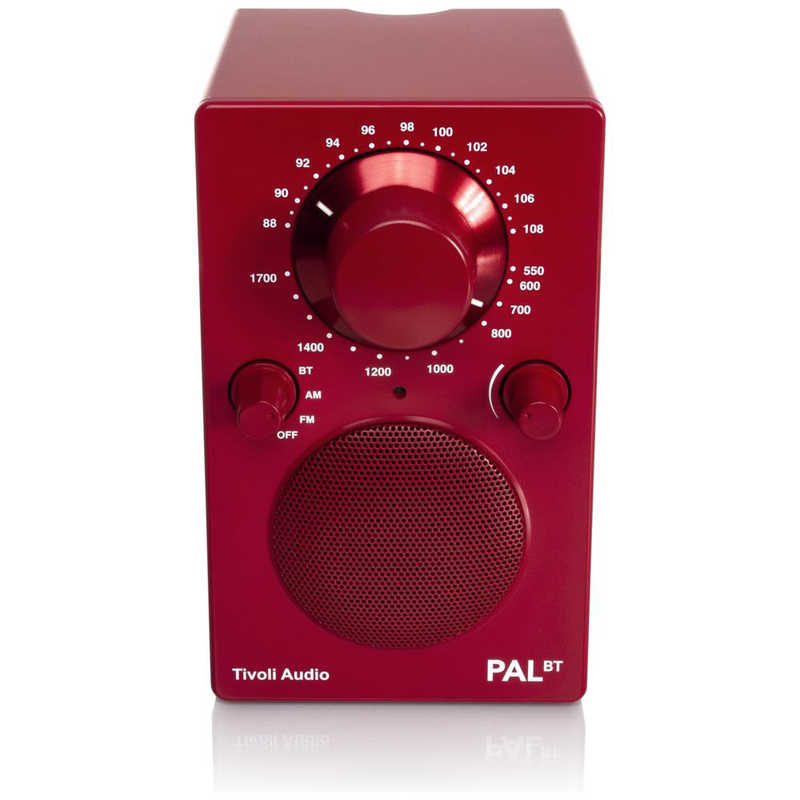 TIVOLIAUDIO TIVOLIAUDIO Bluetoothスピーカー PAL BT Generation2 Glossy Red  PALBT2-9497-JP PALBT2-9497-JP