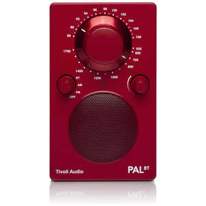 TIVOLIAUDIO Bluetoothスピーカー PAL BT Generation2 Glossy Red  PALBT2-9497-JP