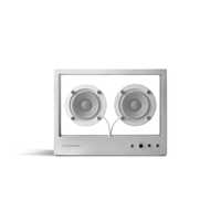 トランスペアレント スピーカー スモール メタル TPS-06 TRANSPARENTSPEAKER Small Transparent Speaker TRANSPARENT