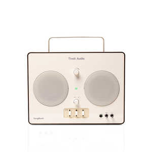 TIVOLIAUDIO SongBook bv~A Bluetooth TEhVXe/ ypAv mBluetoothΉn Cream/Brown SB-0641-UNL