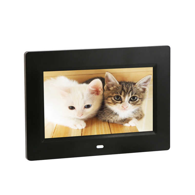 ITPROTECH ITPROTECH 7型TFTカラー液晶搭載デジタルフォトフレーム ブラック IPTDF70SBK IPTDF70SBK