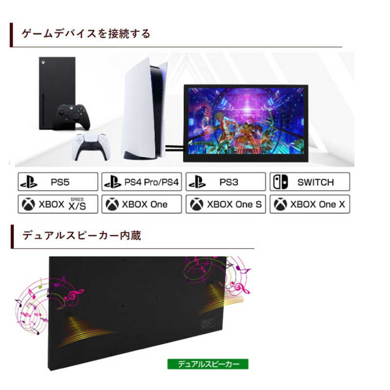 ITPROTECH ITPROTECH PCモニター [13.3型 /フルHD(1920×1080) /ワイド] LCD13HCR-IPS LCD13HCR-IPS