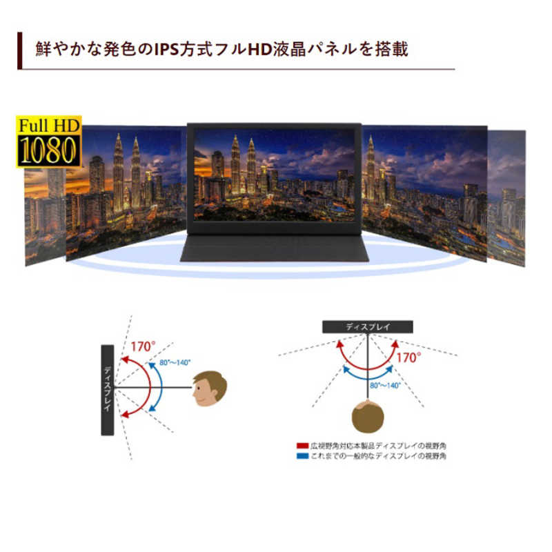 ITPROTECH ITPROTECH PCモニター [11.6型 /フルHD(1920×1080) /ワイド] LCD11HCR-IPS LCD11HCR-IPS