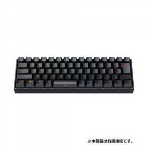 ITPROTECH ߥ󥰥ܡ 伴66KEY ͭ /USB ֥å K630RGB-JPTI