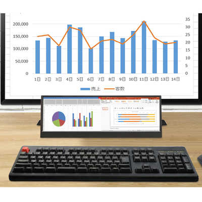 ITPROTECH PCモニター バータイプ Screen Plus [12.6型 /(1920×515